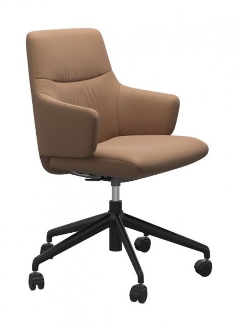 Stressless Stressless Mint Home Office Low Back With Arms