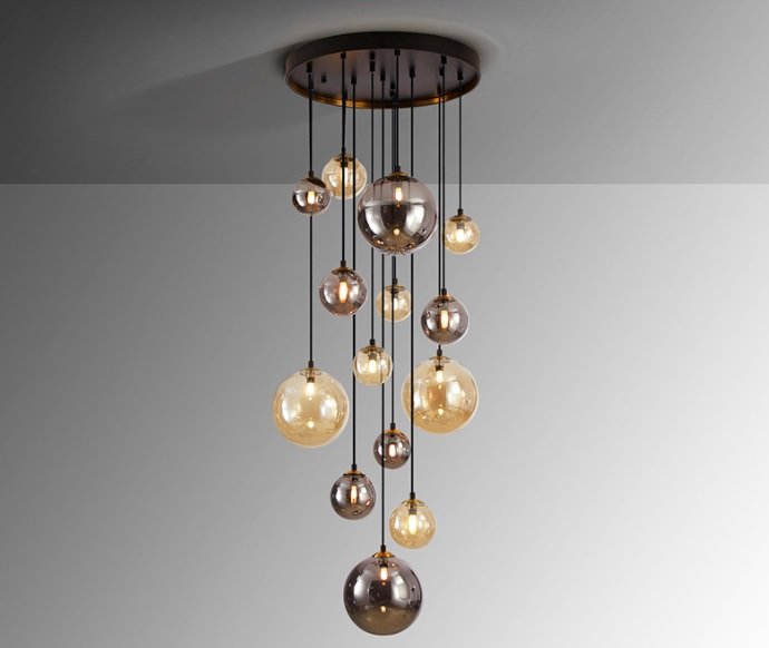 Beadle Crome Interiors Aleister 14 Lamp Pendant Light