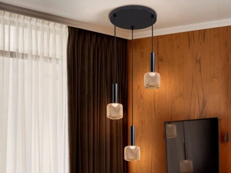 Beadle Crome Interiors Santiago 3 Pendant Hanging Light