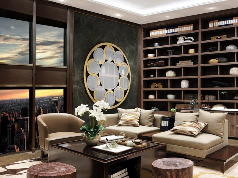 Beadle Crome Interiors Amy Mirror