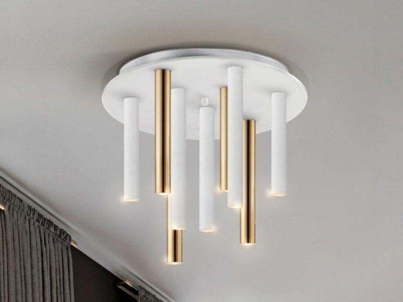 Beadle Crome Interiors Peyton Flush Ceiling Light