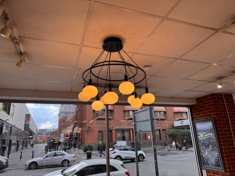 Beadle Crome Interiors Special Offers Mundial 9 Light Pendant Dimmable Clearance