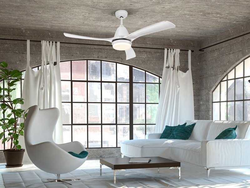 Beadle Crome Interiors Athena Ceiling Fan Light