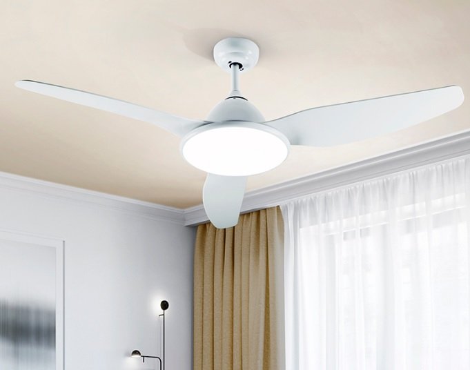 Beadle Crome Interiors Octavia Ceiling Fan Light
