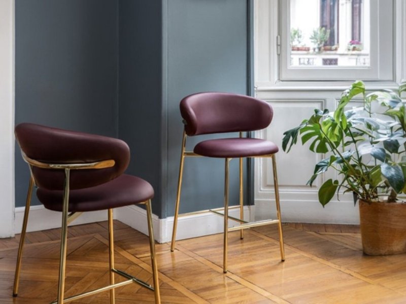 Calligaris Oleandro barstools With Metal Frame