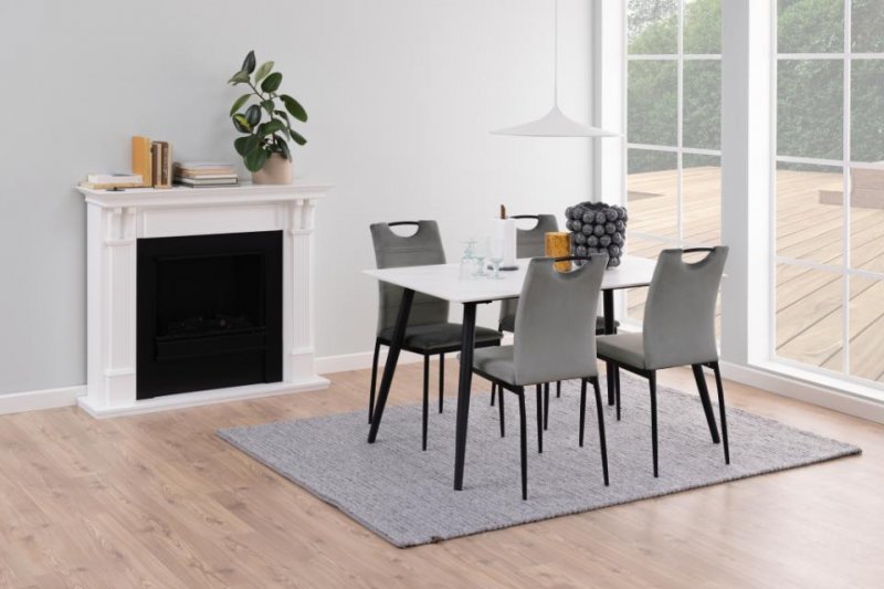 Beadle Crome Interiors William Dining Table ceramic & Chair Set