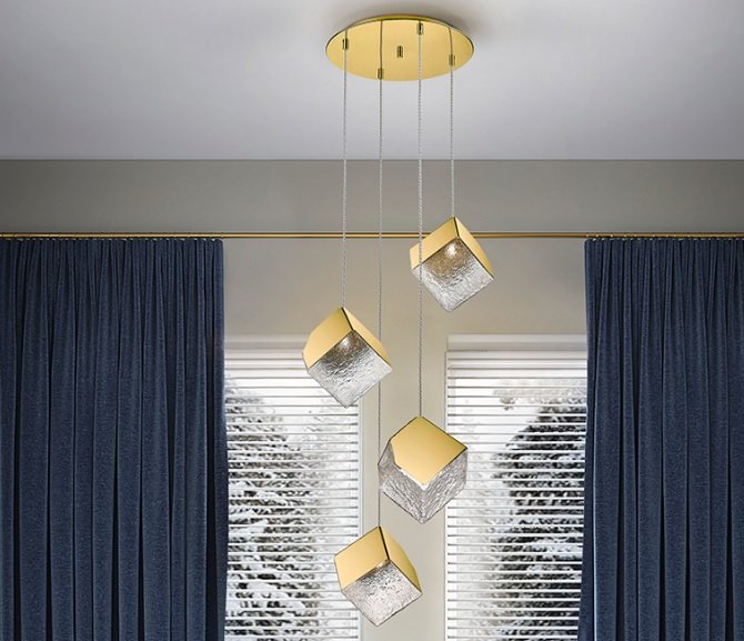 Beadle Crome Interiors Pandora 4 Pendant Light