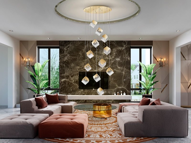 Beadle Crome Interiors Pandora 12 Pendant Light