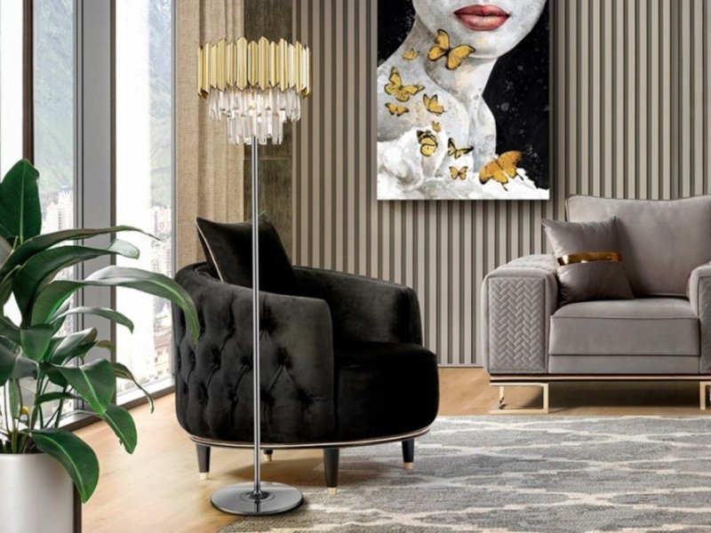 Beadle Crome Interiors Tegan Floor Lamp