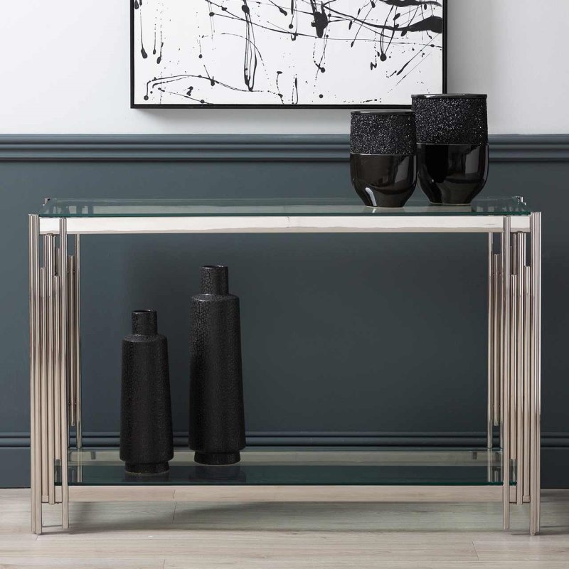 Cocktail Console Table
