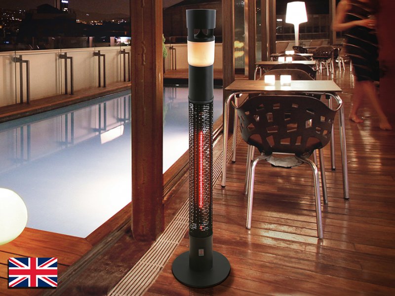 Beadle Crome Interiors Heat Sound Outdoor Heater