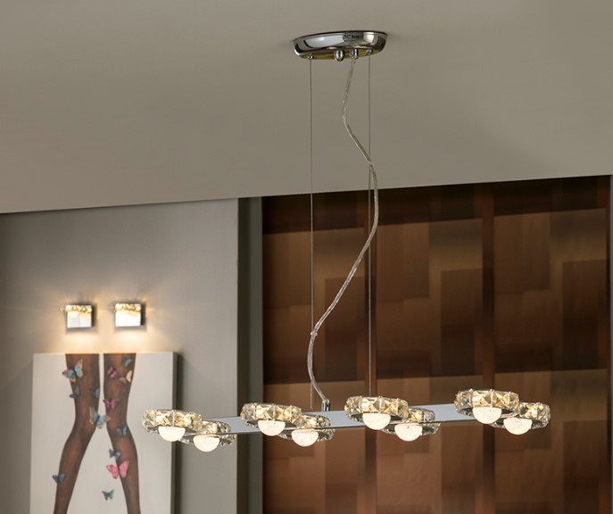 Beadle Crome Interiors Trieste 8 LED Lamp