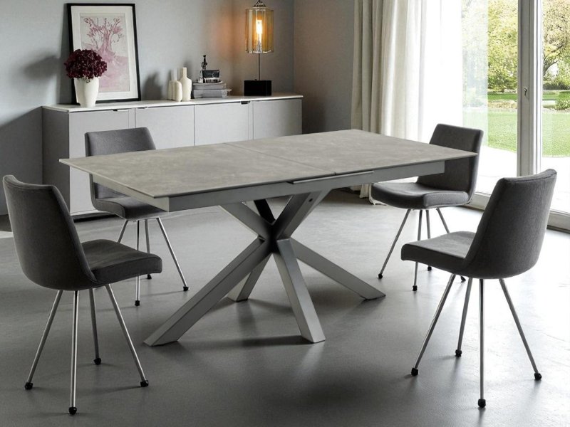 Beadle Crome Interiors Special Offers Lara Extending Ceramic Dining Table