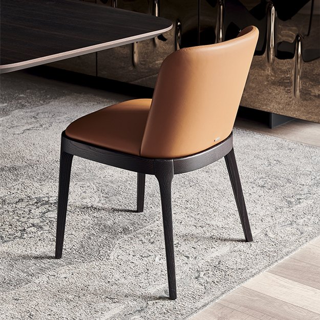 Cattelan Italia Magda Chair With Wooden Legs By Cattelan Italia