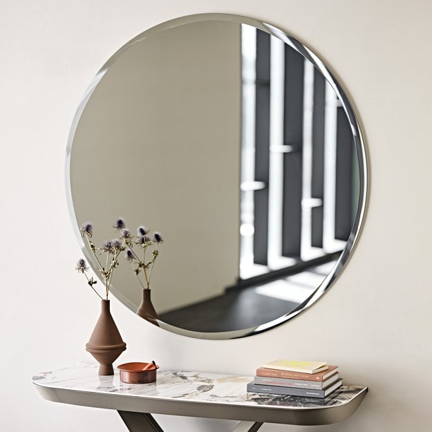 Cattelan Italia Hawaii Round Mirror By Cattelan Italia