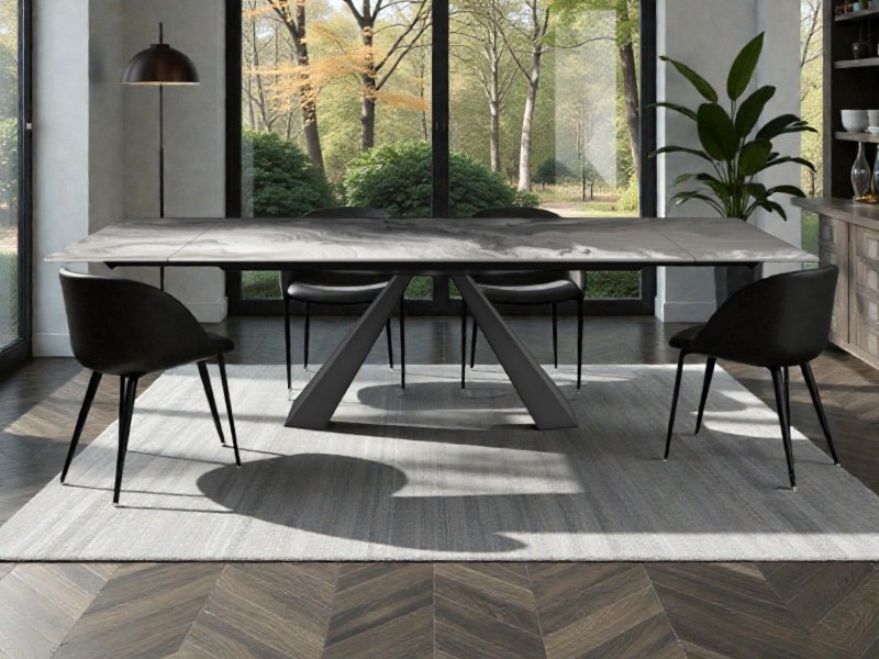 Cattelan Italia Eliot Crystalart Drive Extending Table By Cattelan Italia