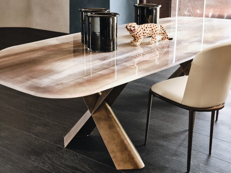 Cattelan Italia Mad Max Crystalart Table By Cattelan Italia