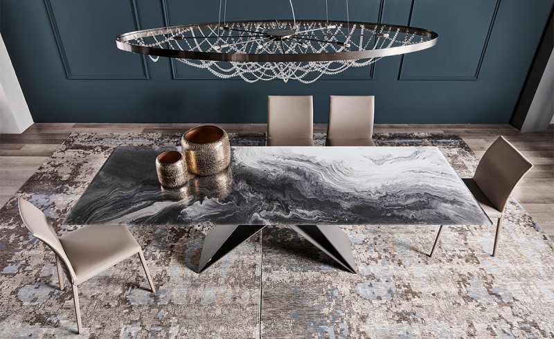 Cattelan Italia Premier Crystalart Table By Cattelan Italia