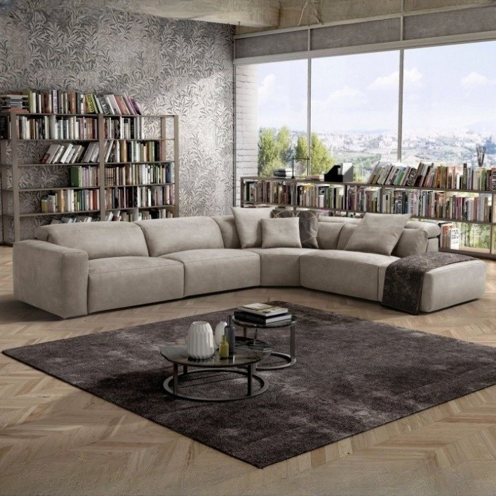 Beadle Crome Interiors Alessa Corner Sofa Fabric