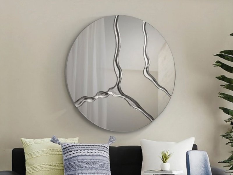 Beadle Crome Interiors Sawyer Round Mirror