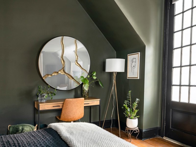 Beadle Crome Interiors Sawyer Round Mirror