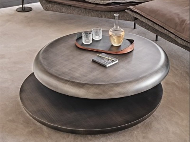 Cattelan Italia Yo Yo Brushed Coffee Table By Cattelan Italia