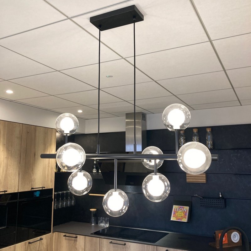 Beadle Crome Interiors Special Offers Angelia 9 Lamp Ceiling Light Clearance