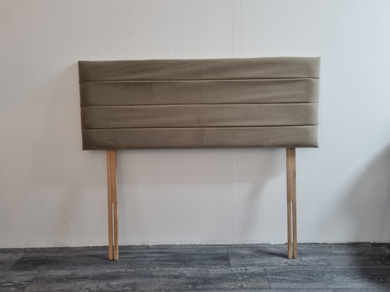 Beadle Crome Interiors Special Offers Sarah Double Headboard in Mink Clearance