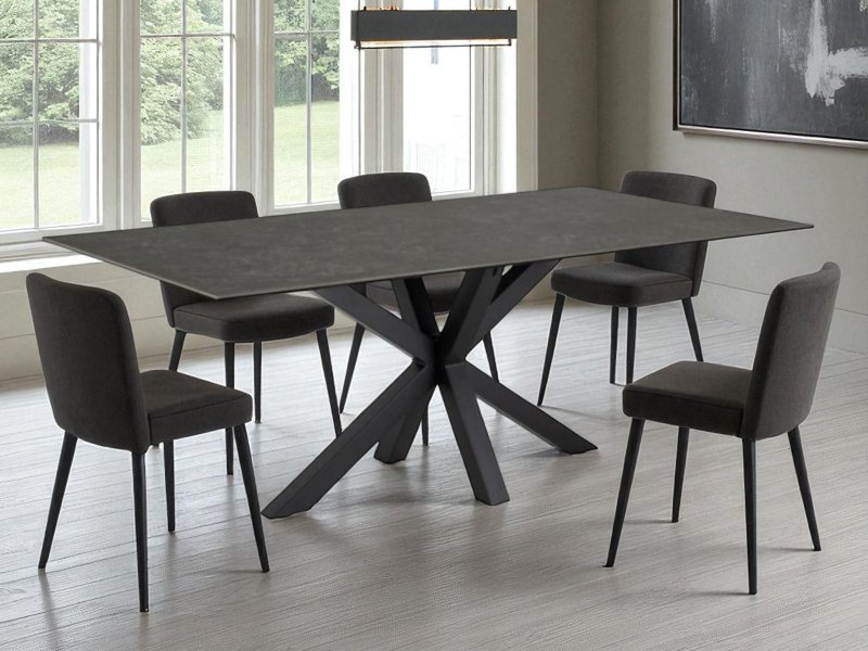 Beadle Crome Interiors Special Offers Lara Fixed Ceramic Dining Table