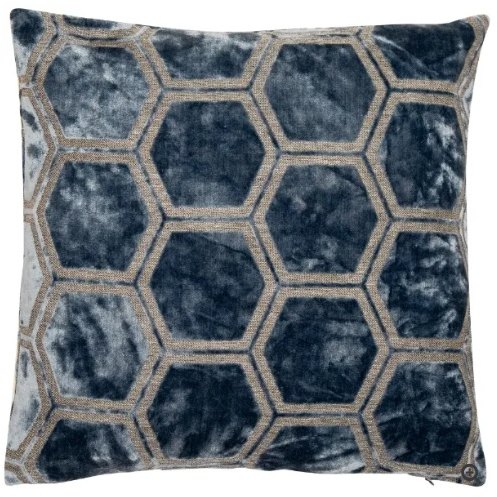 Beadle Crome Interiors Special Offers Large Ivor Blue Cushion