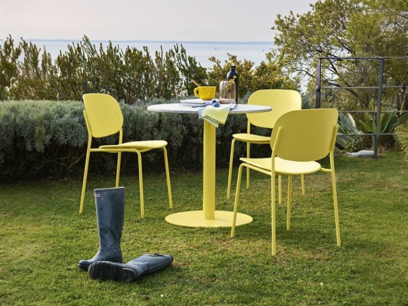 Connubia Yo! CB1986-E Polypropylene Outdoor Dining Chair By Connubia