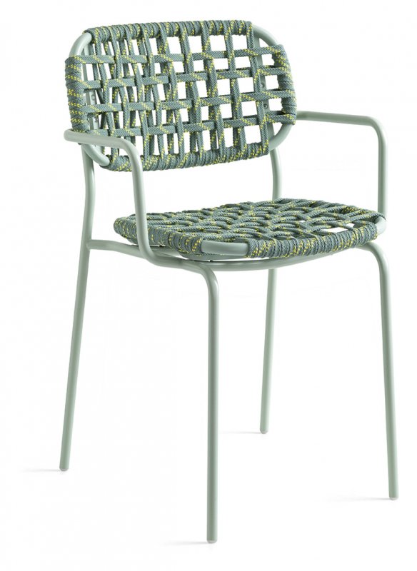 Connubia By Calligaris Yo! CB1991-E Outdoor Dining Chair With Arms By Connubia