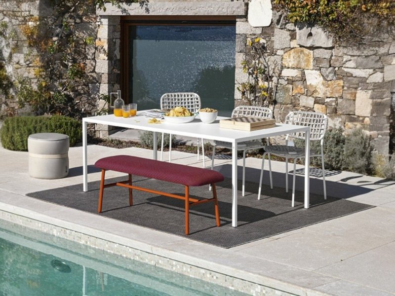 Connubia Iron CB4809-FR 200 Rectangular Outdoor Table By Connubia