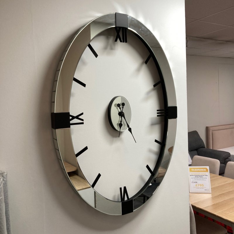 Beadle Crome Interiors Special Offers Oval Wall Clock Clearance