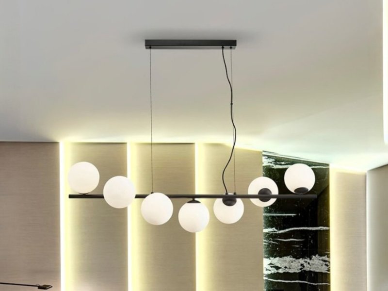 Beadle Crome Interiors Itzel 7 Lamp Ceiling Light