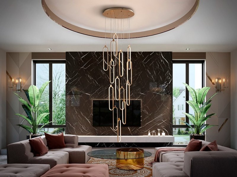 Beadle Crome Interiors Tucker 14 Lamp Light In Rose Gold