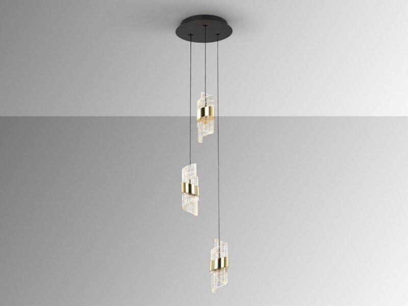 Beadle Crome Interiors Iesha 3 Lamp Pendant Light