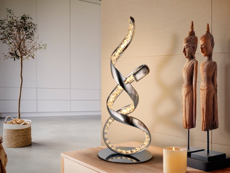 Beadle Crome Interiors Python Table Light