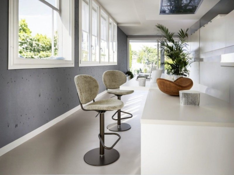 Calligaris Ines CS2228 Made To Order Gas Lift Bar Stool By Calligaris