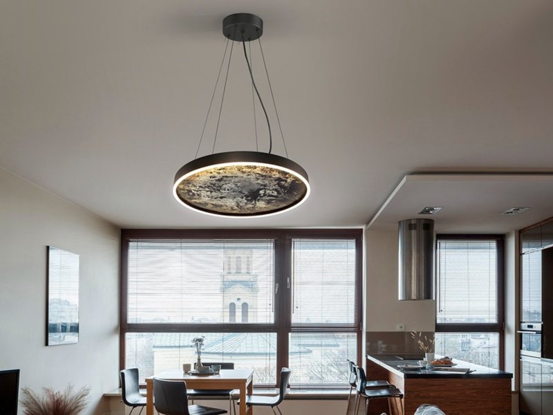 Beadle Crome Interiors Amber Ceiling Light