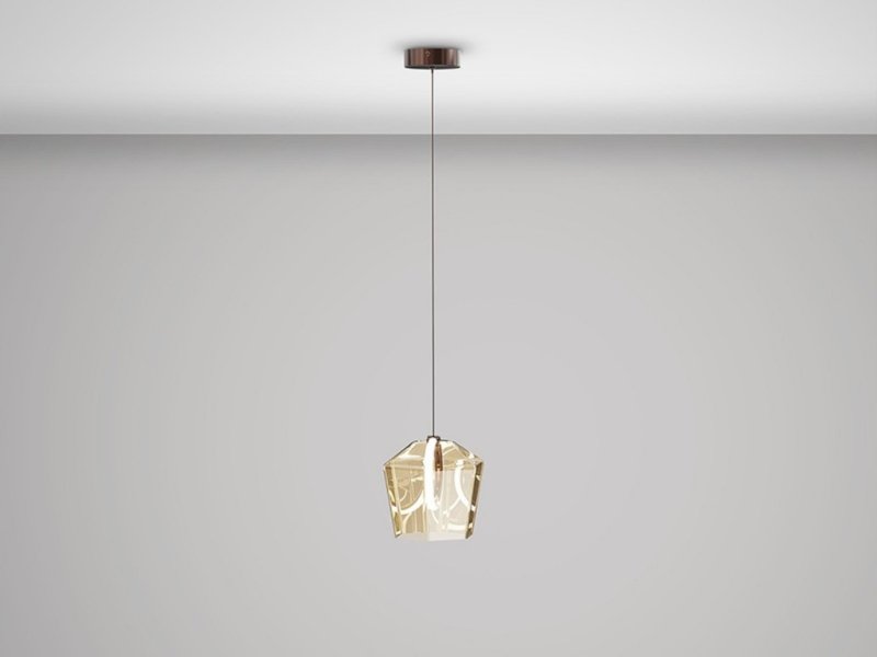 Beadle Crome Interiors Izabella Champagne Pendant Lamp