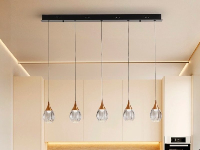 Beadle Crome Interiors Cain 5 Pendent Ceiling Light