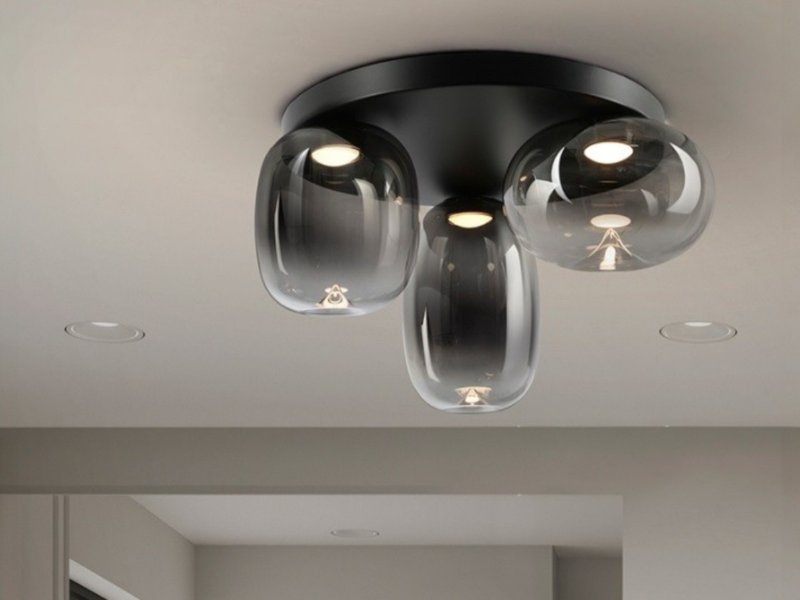 Beadle Crome Interiors Oakes Flush Ceiling Light