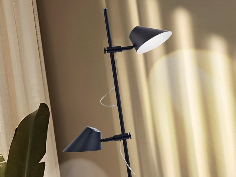 Beadle Crome Interiors Edwin 2 Lamp Floor Light