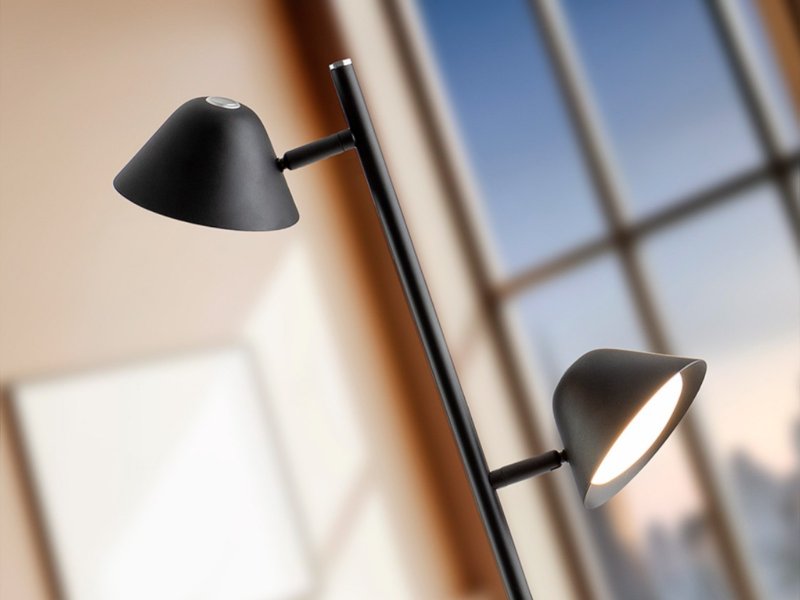 Beadle Crome Interiors Tessa 2 Lamp Floor Light