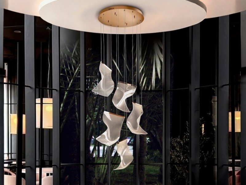 Beadle Crome Interiors Victoria 5 Light Hanging Lamp