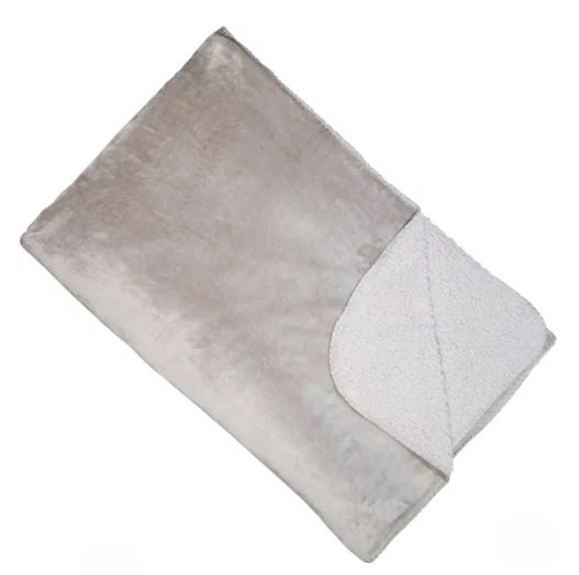 Beadle Crome Interiors Special Offers Cosy Silver Throw