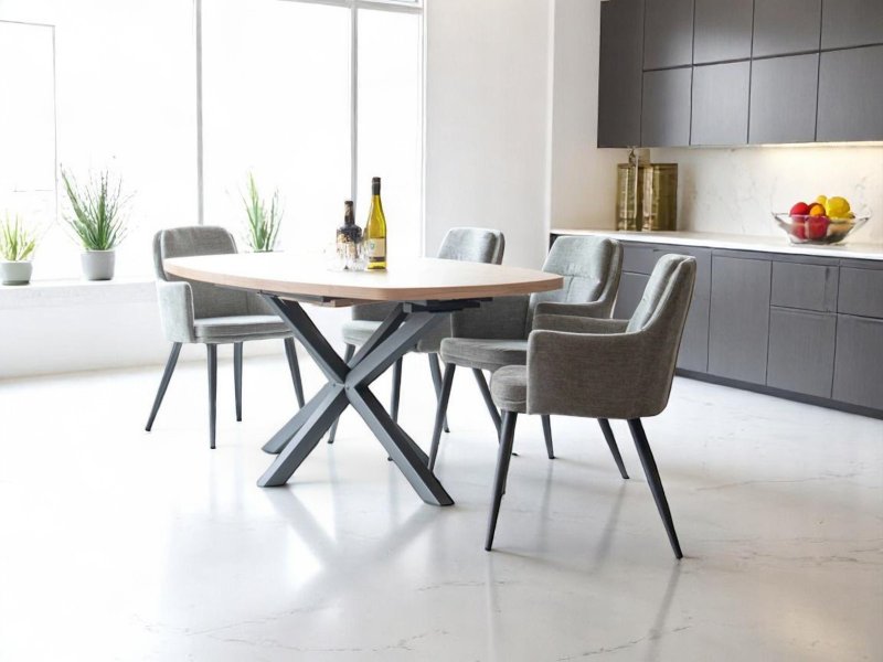 Beadle Crome Interiors Hendrik Extending Dining Table