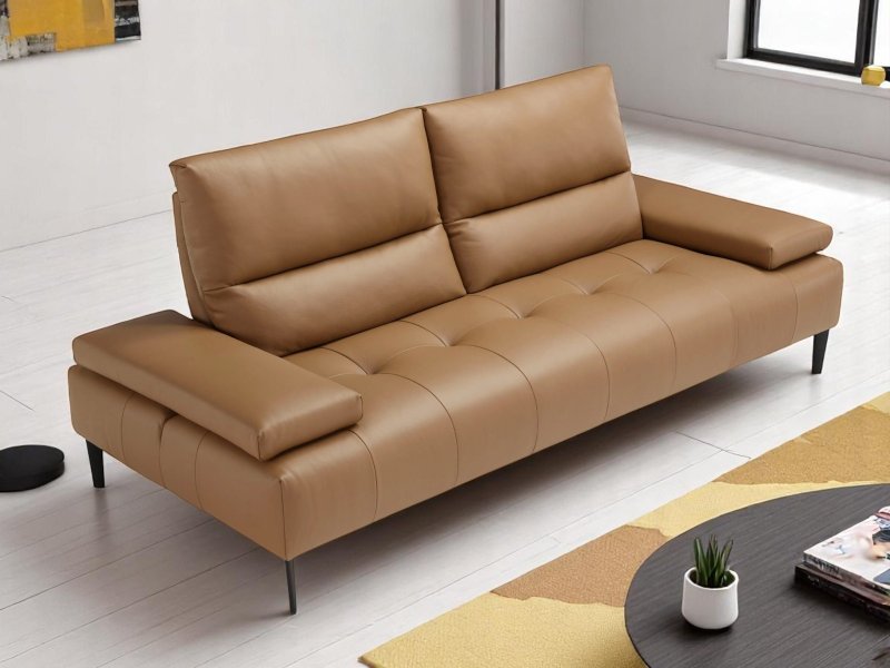 Beadle Crome Interiors Rocco Leather Sofa