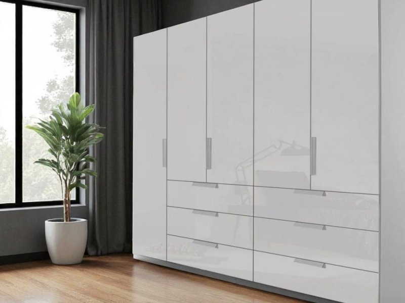 Beadle Crome Interiors Comet 5 Door Hinged Wardrobe